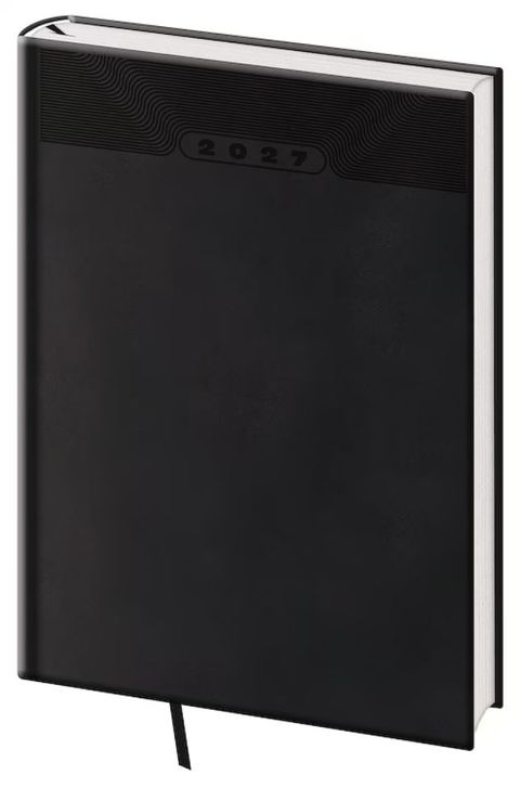 Obrázek produktu: Diář 2027 týdenní A5 Print Classic - černá