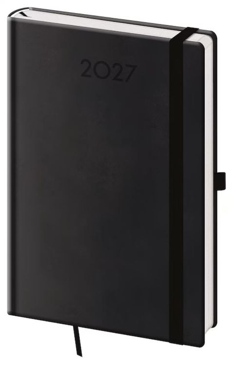 Obrázek produktu: Diář 2027 týdenní A5 Print Plus - černá NEW