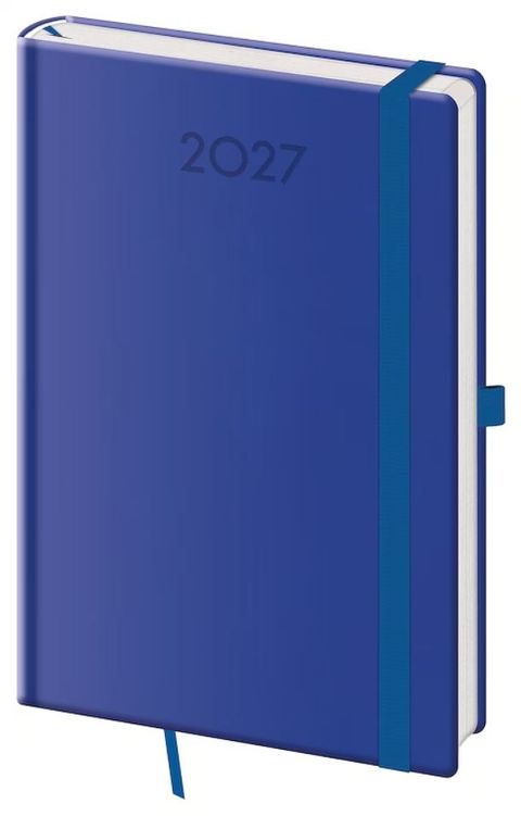 Obrázek produktu: Diář 2027 týdenní A5 Print Plus - královská modrá NEW