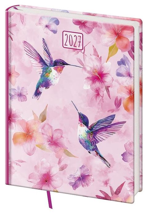 Obrázek produktu: Diář 2027 týdenní B6 Vario Lyra - Colibri