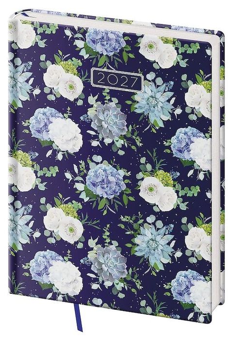 Obrázek produktu: Diář 2027 týdenní B6 Vario Lyra - Floral