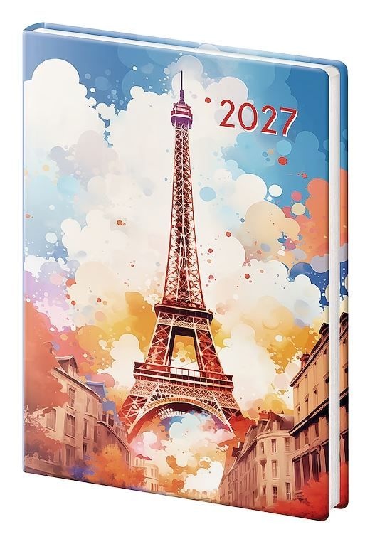 Diář 2027 týdenní kapesní A7 Vario - Lyra Paris