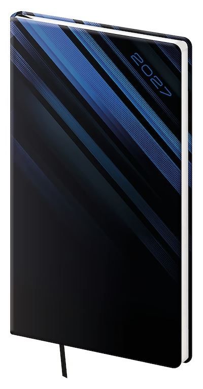Obrázek produktu: Diář 2027 týdenní kapesní Vario - 4 BLUE STEEL