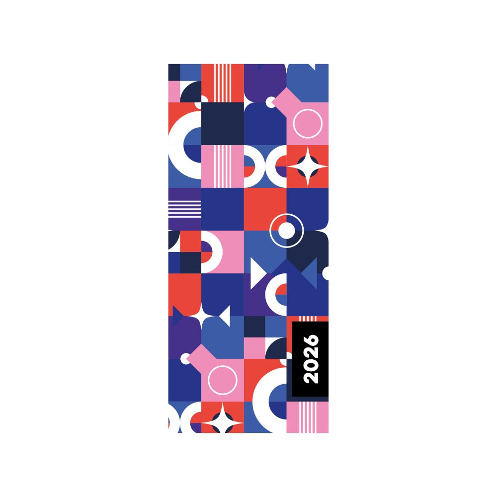 Diář Oxybag PVC kapesní měsíční 2026 - fashion