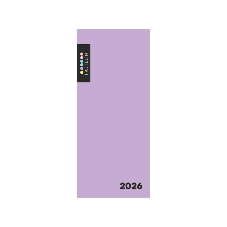 Týdenní diář 2026 Pastelini fialový