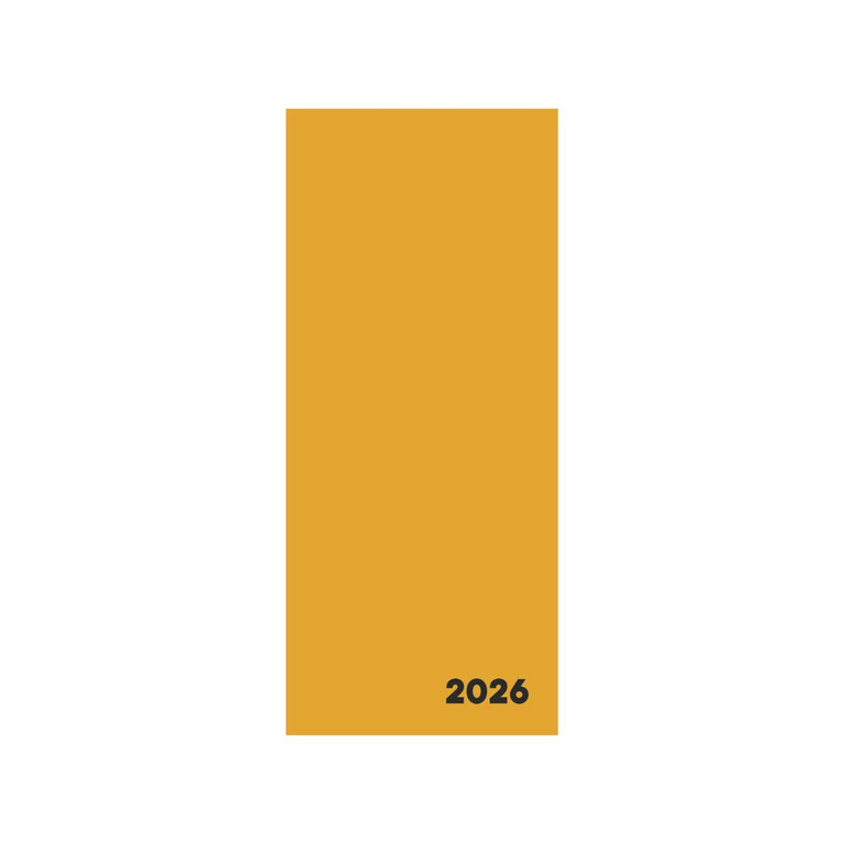 Týdenní diář 2026 Verde hořčice