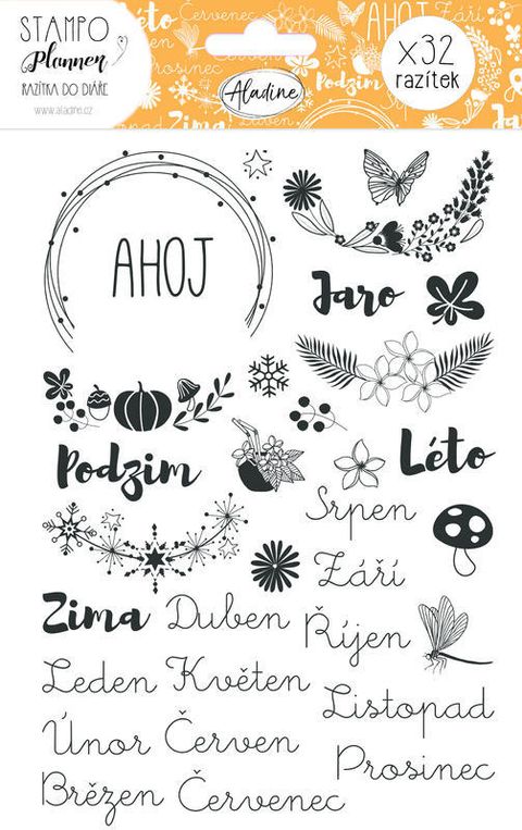 Obrázek produktu: Diářová razítka Aladine - Roční období
