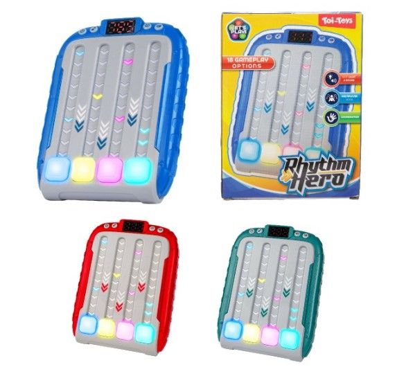 Digitální hra hlavolam plast 11 x 15 cm na baterie se zvukem, mix barev