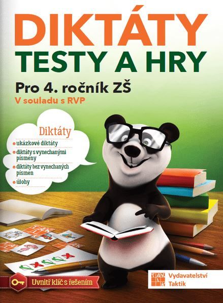 Obrázek produktu: Diktáty, testy a hry pro 4. ročník