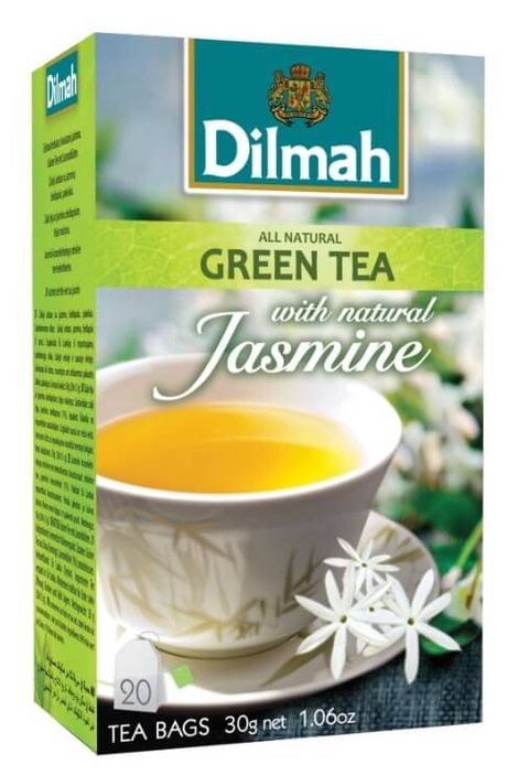 Obrázek produktu: Dilmah zelený čaj 20 × 1,5 g - jasmínový květ