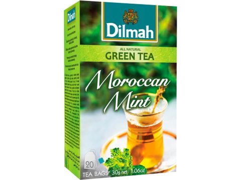 Obrázek produktu: Dilmah zelený čaj 20 × 1,5 g - Moroccan Mint