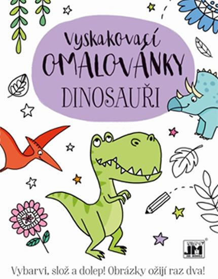 Dinosauři - Vyskakovací omalovánky