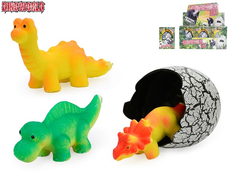 Dinosaurus JUMBO líhnoucí rostoucí 11x8cm