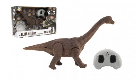 Obrázek produktu: Dinosaurus na ovládání IC plast 27 cm na baterie se světlem se zvukem
