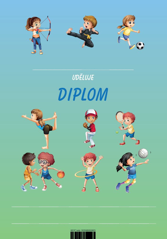 Diplom A5 Sport a aktivity