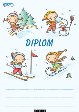 Obrázek produktu: Diplom A5 Zimní aktivity