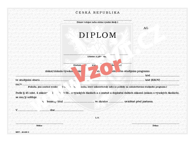 Diplom bakalářský