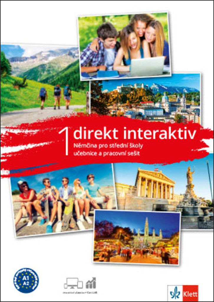 Direkt interaktiv 1 (A1-A2) – učebnice a pracovní sešit + kód Klett nakladatelství