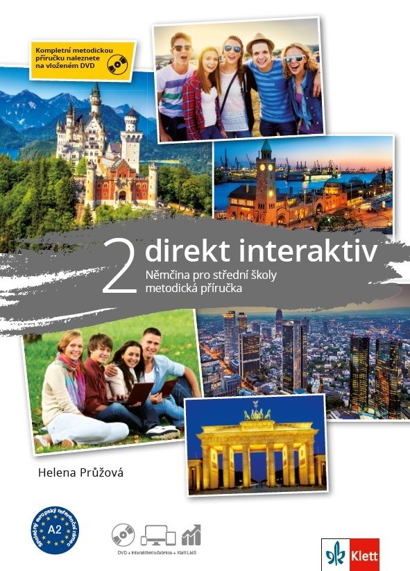 Direkt interaktiv 2 (A2-B1) – metodická příručka s DVD + kód Klett nakladatelství