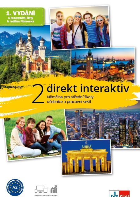 Direkt interaktiv 2 (A2) – učebnice a pracovní sešit + kód Klett nakladatelství