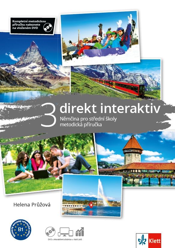 Direkt interaktiv 3 (B1) – metodická příručka na DVD + učitelská licence (neomezená)