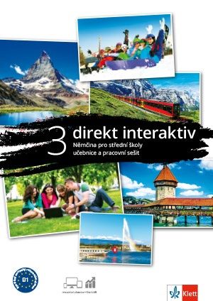 Direkt interaktiv 3 (B1) – učebnice s prac. sešitem + MP3/Videa ke stažení + žák. licence (18 měs)