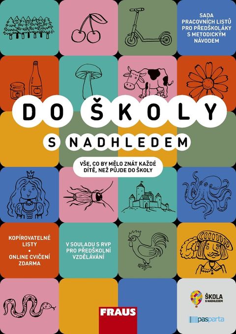 Obrázek produktu: Do školy s nadhledem - sada pracovních listů pro předškoláky s metodickým návodem