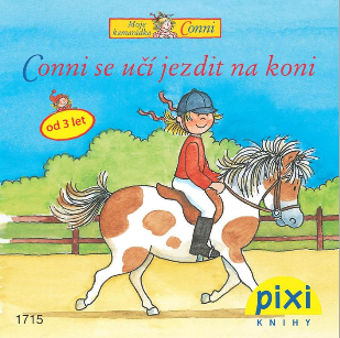 Dobrodružství s Conni - Conni se učí jezdit na koni