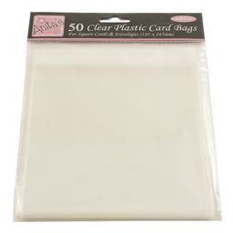 Obrázek produktu: Docrafts Celofánové sáčky 145 x 145 mm, samolepicí (50 ks)