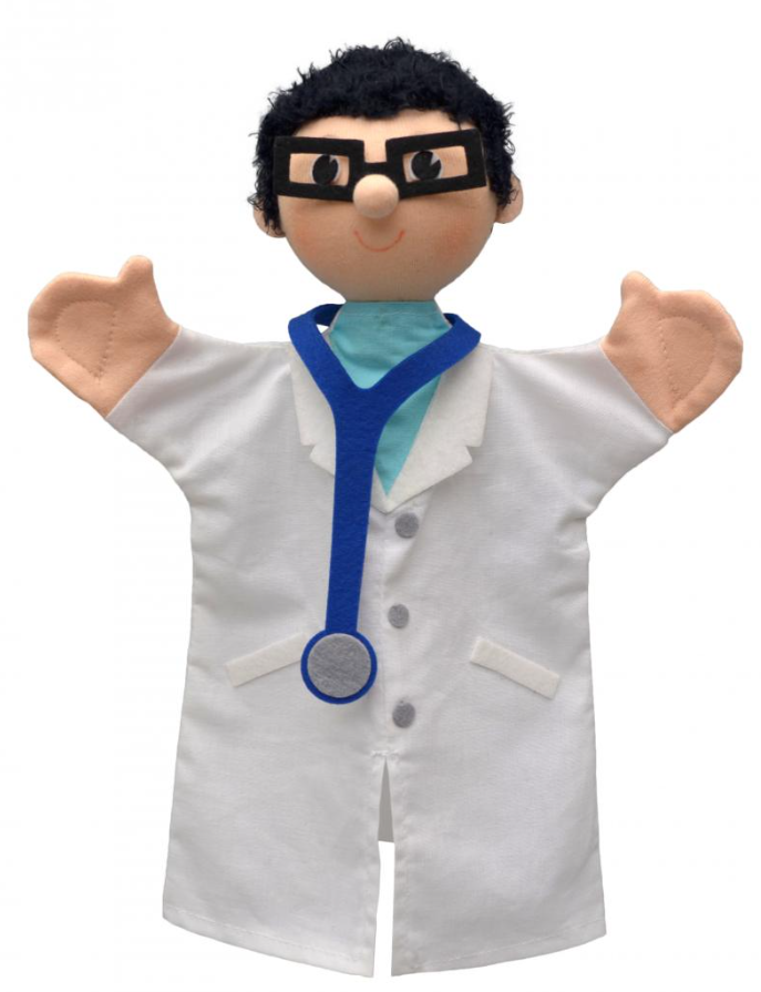 Doktor 27 cm, maňásek