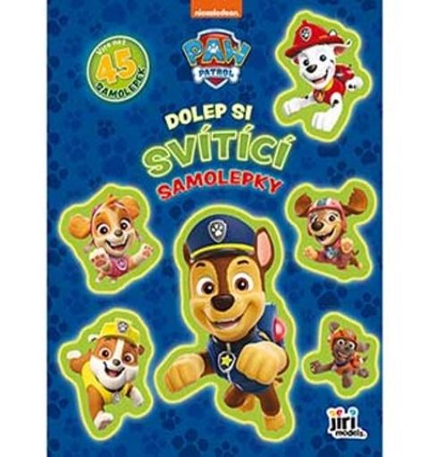 Obrázek produktu: Dolep si svítící samolepky Tlapková patrola