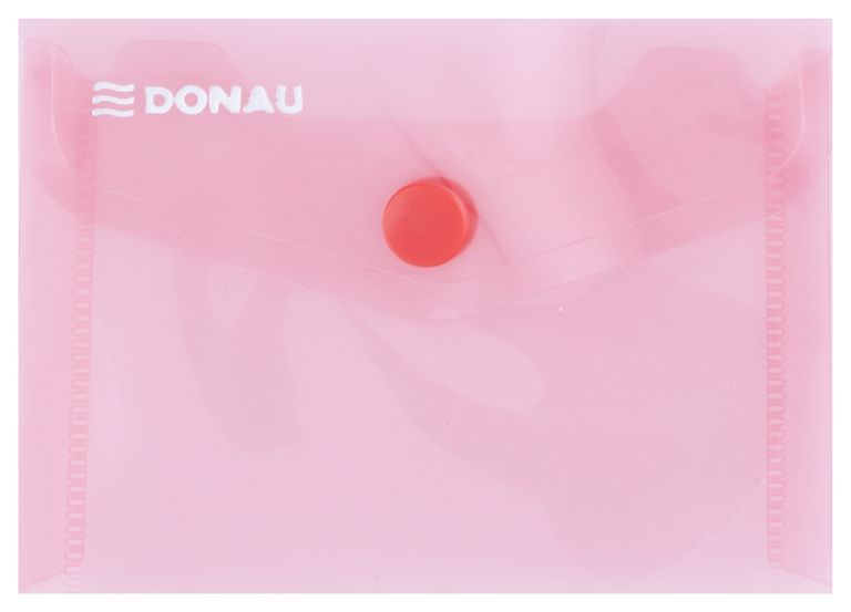 Zakládací pouzdro s drukem Donau - A7, 180 mic, červené, 1 ks