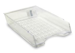 Obrázek produktu: Donau Kancelářský odkladač děrovaný, PS, A4 - transparentní