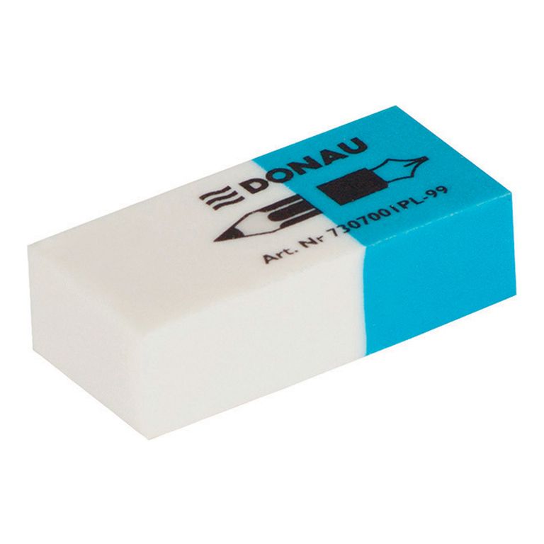 Pryž DONAU - 41x18x11mm, modro-bílá