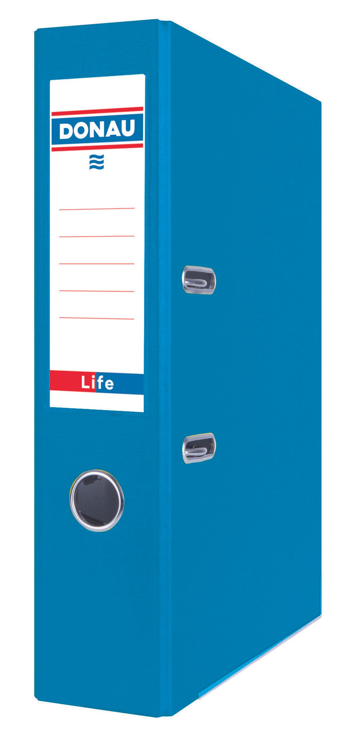 Donau Pořadač pákový LIFE A4 7,5 cm - neonově modrý