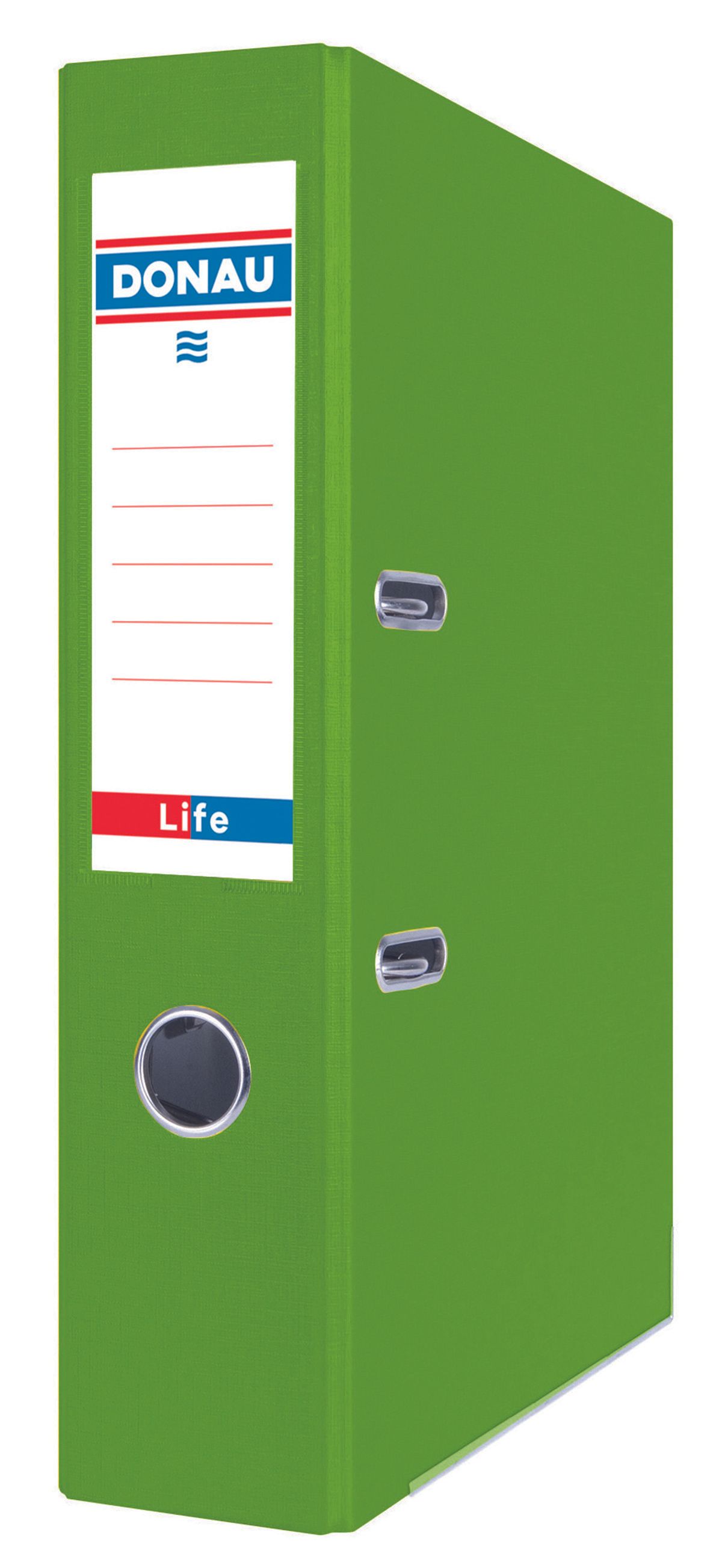 Donau Pořadač pákový LIFE A4 7,5 cm - neonově zelený