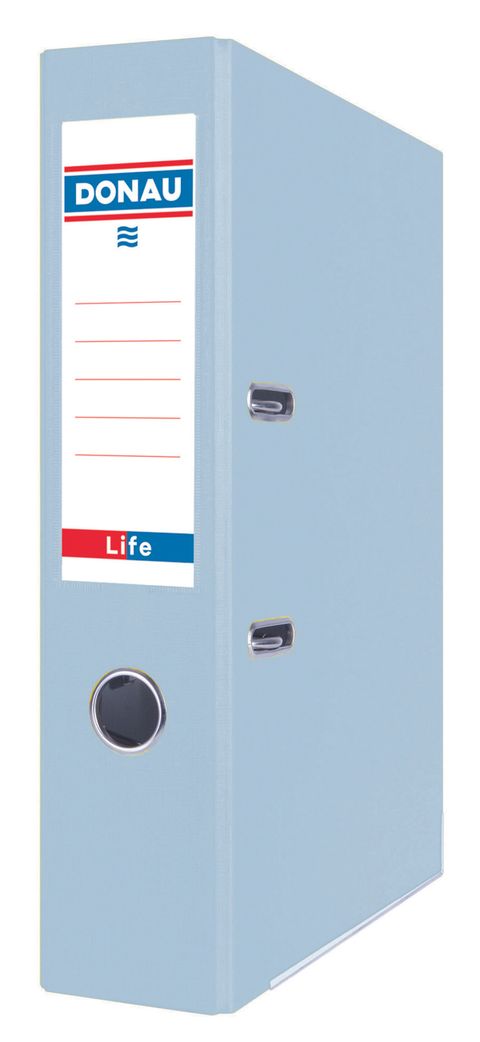 Obrázek produktu: Donau Pořadač pákový LIFE A4 7,5 cm - pastelově modrý
