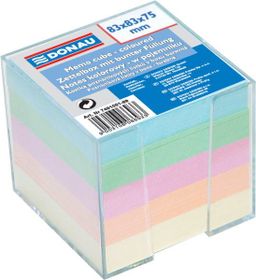 Obrázek produktu: Donau Poznámkový papír v zásobníku 83 × 83 mm - mix barev