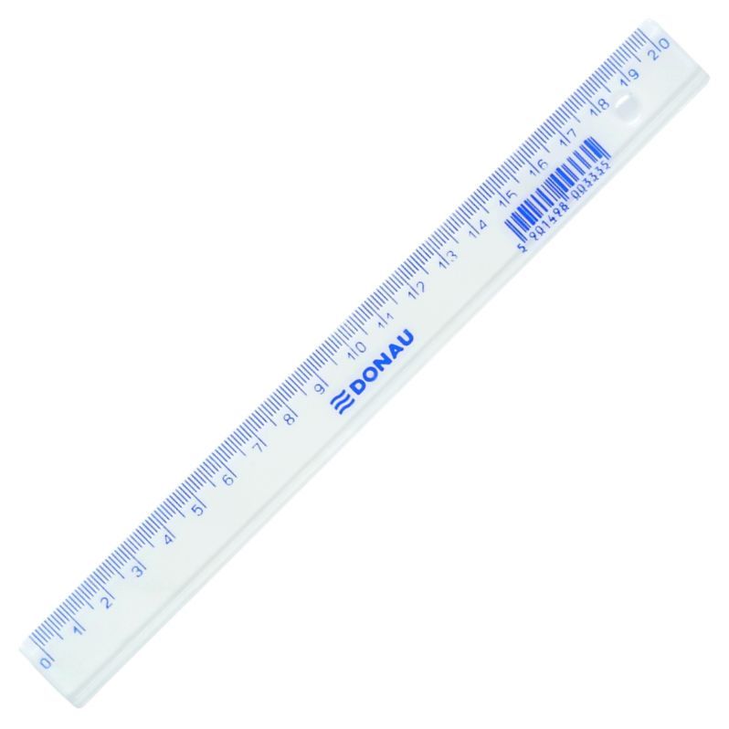 Donau Pravítko plastové 20 cm