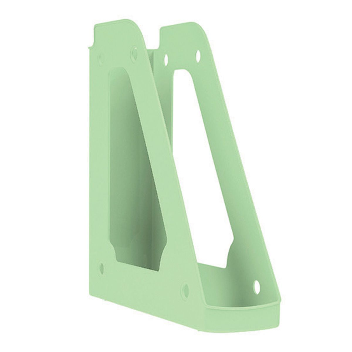 Donau Stojan na časopisy Life A4, 7 cm, PS - pastelově zelený