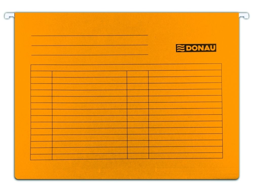 Donau Závěsné desky A4 - oranžové