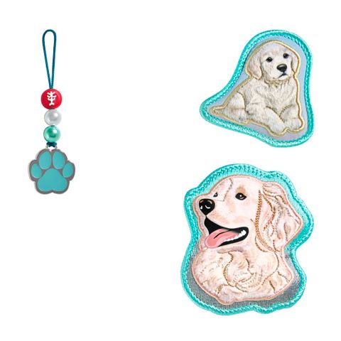 Obrázek produktu: Doplňková sada obrázků MAGIC MAGS Dog Basty k aktovkám GRADE, SPACE, CLOUD, 2IN1 a KID