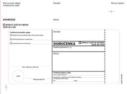 Obrázek produktu: Doručenka bílá Správní řád