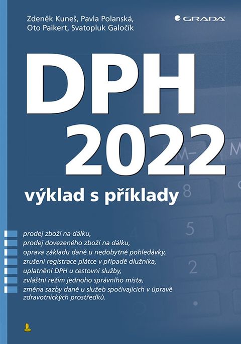 Obrázek produktu: DPH 2022 výklad s příklady