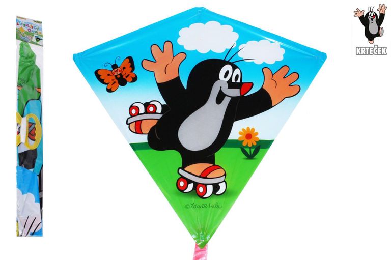 Wiky Drak Krtek na bruslích 68 x 73 cm