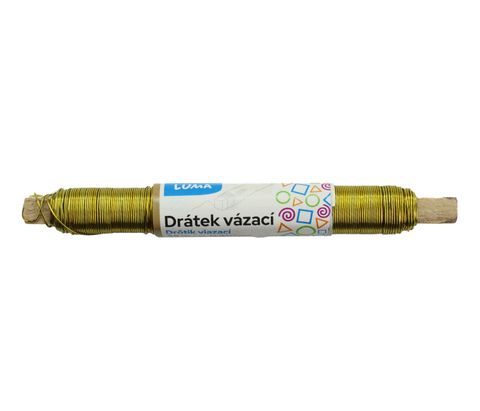 Obrázek produktu: Drátek vázací zlatý