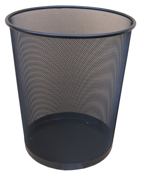 Obrázek produktu: Drátěný odpadkový koš 29,5 × 34,5 cm - černý