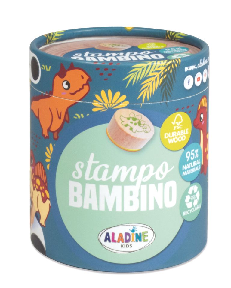 Razítka Stampo Bambino Dinosauři 8ks Aladine