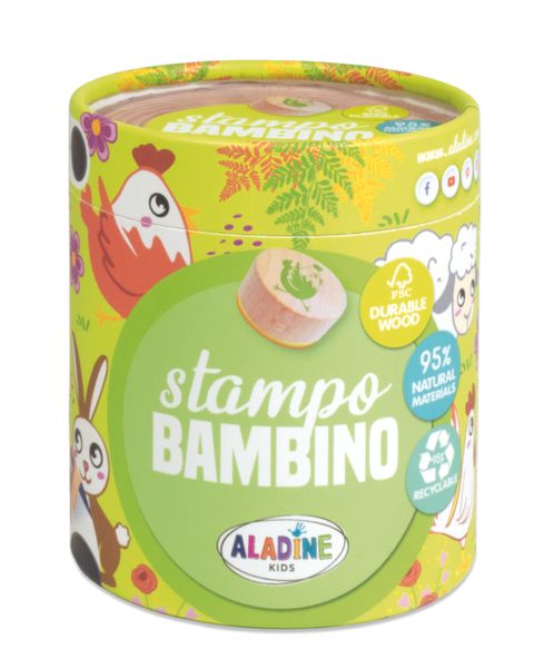 Obrázek produktu: Dřevěná razítka Aladine StampoBambino - Farma