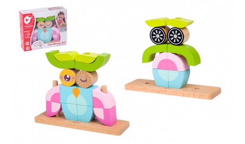 Obrázek produktu: Dřevěná skládanka Sova